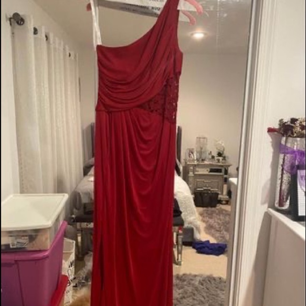 Burgundy Formal Dress
